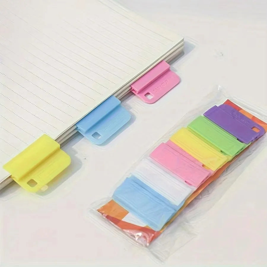 6pcs binder folder, multi-functional document sorting folder sorting paper plastic folder, for students, schools, office
